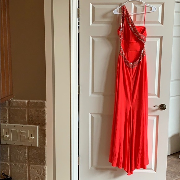 Coral Betsy & Adam Dress Size 4 - Picture 2 of 4